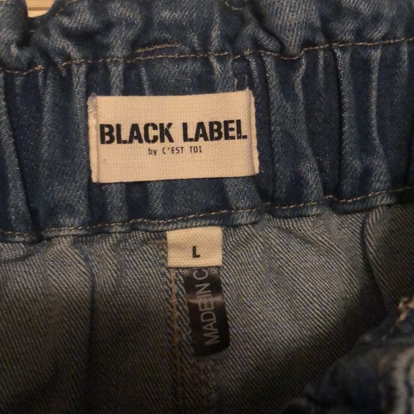 Cutest denim sack skirt with tie waist, NWOT - Picture 5 of 5